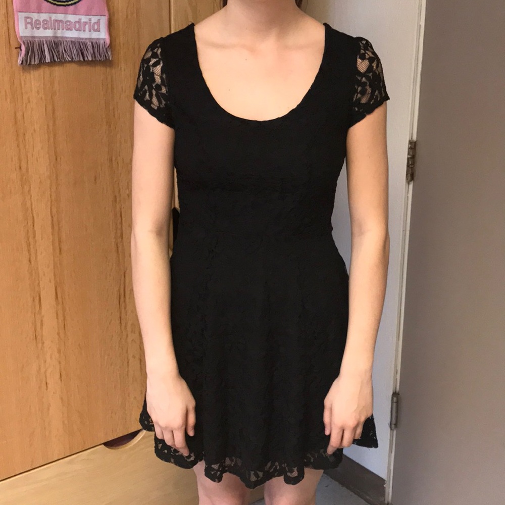 Laced black dress!